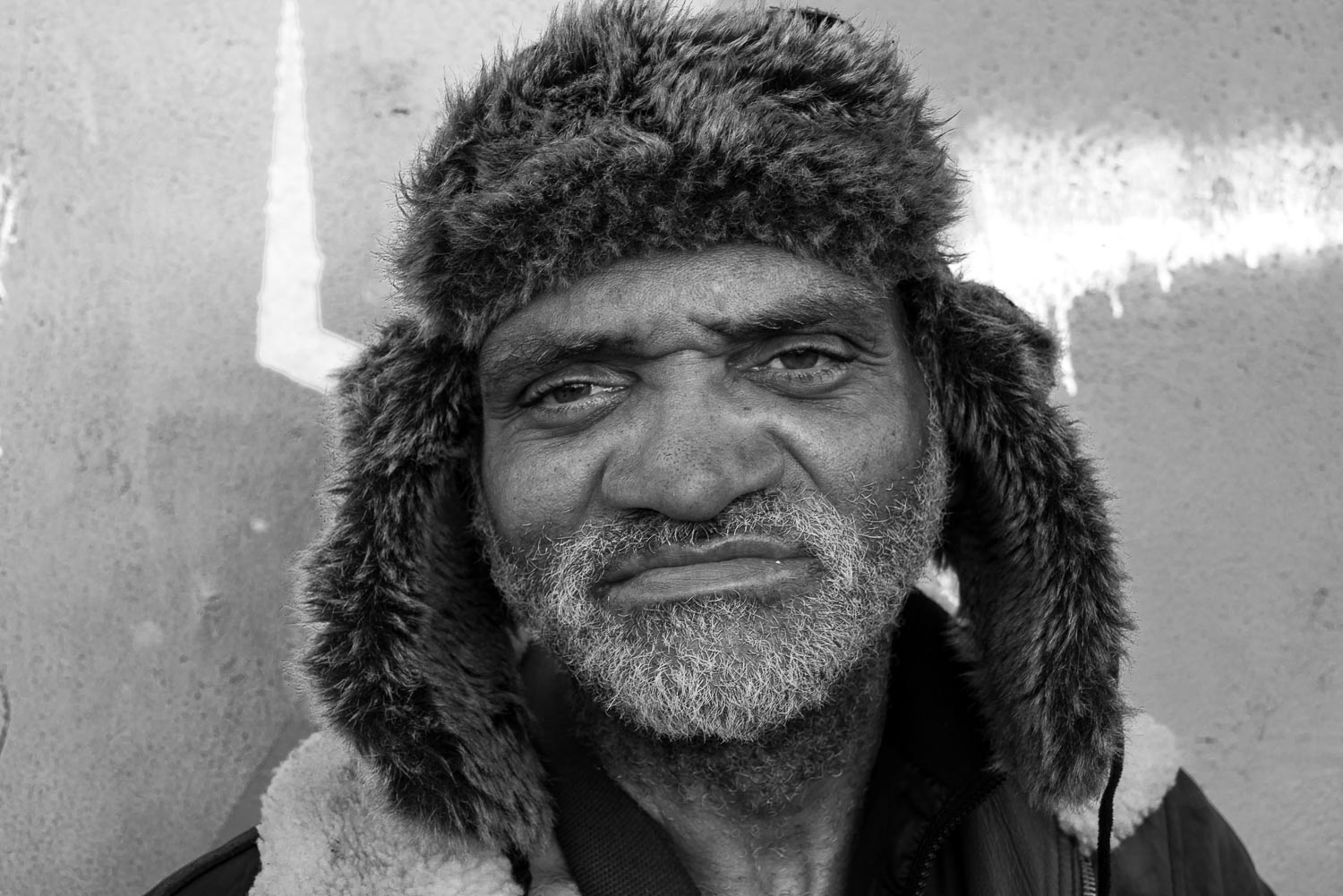 Bert, a regular. His parents were sharecroppers in Louisiana and he says his mother bore him in the fields, in a ditch."