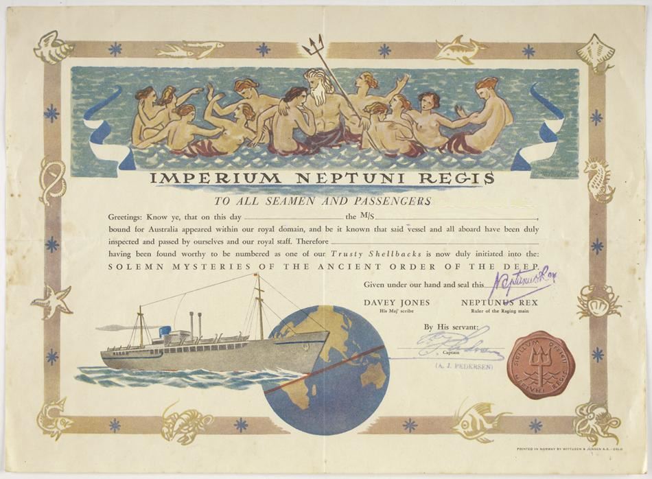 Neptune Certificate