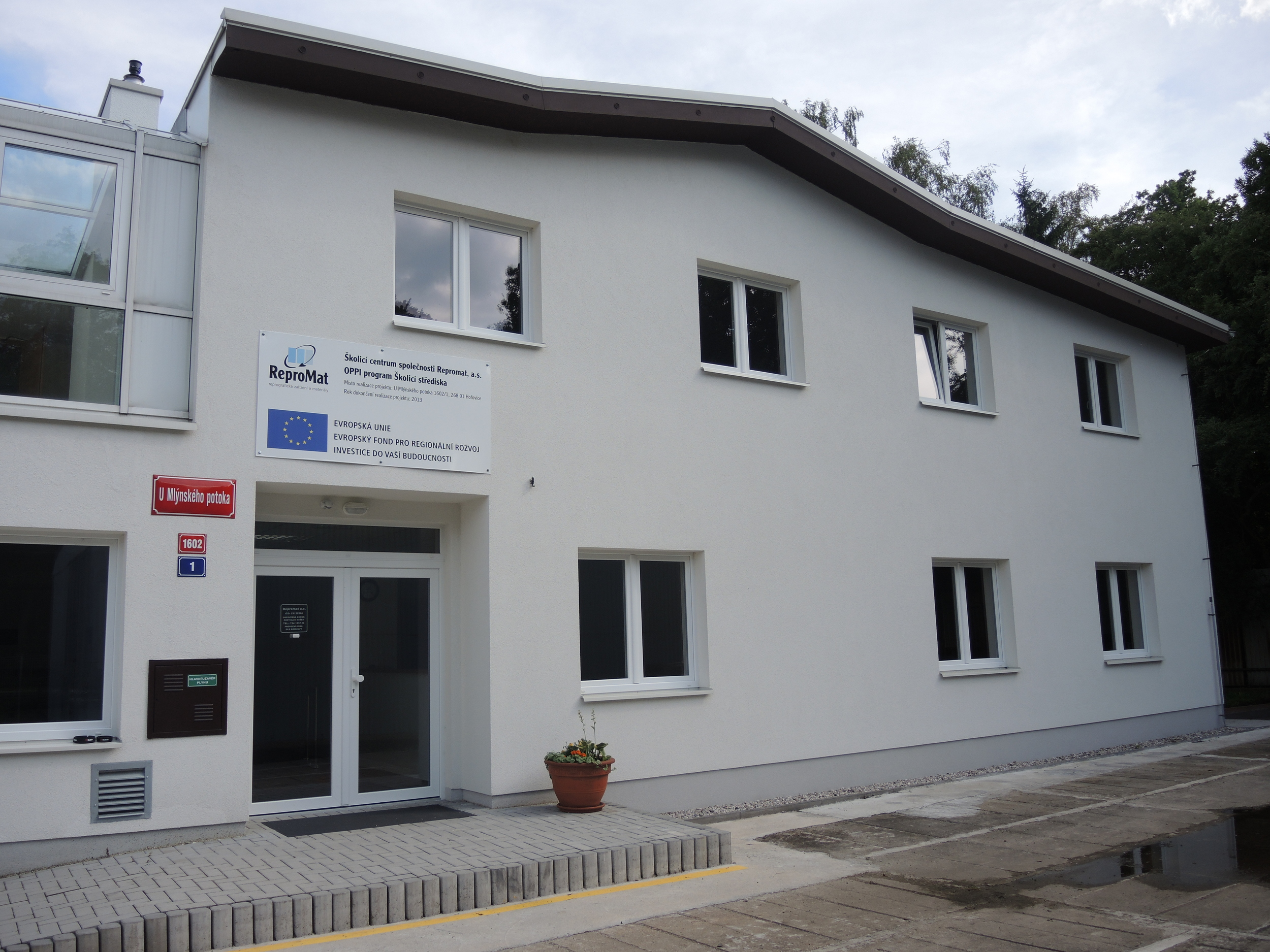 Budova školicího centra v Hořovicích