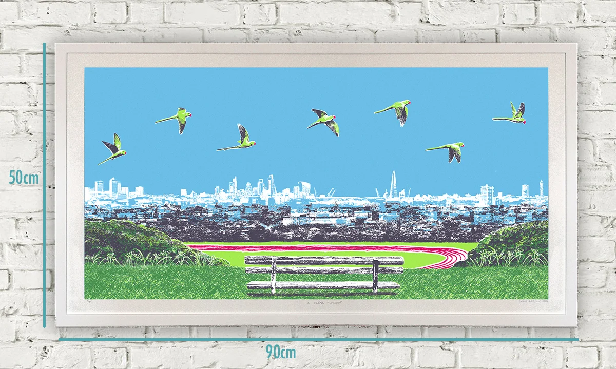 Framed version of print.