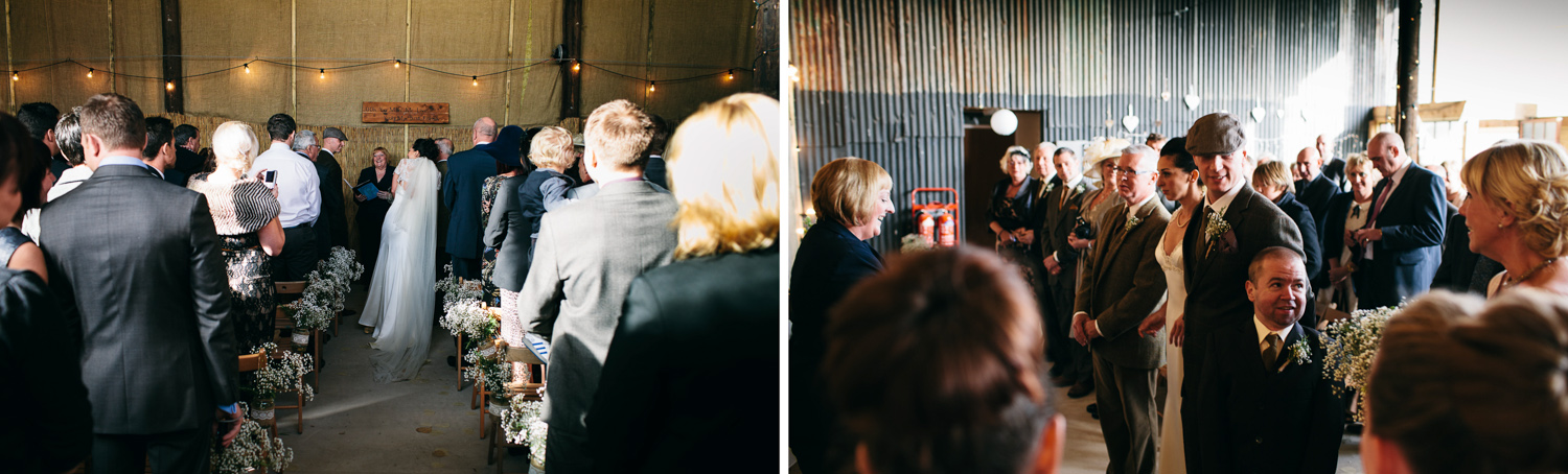 Nether Burrows Farm Wedding Derbyshire