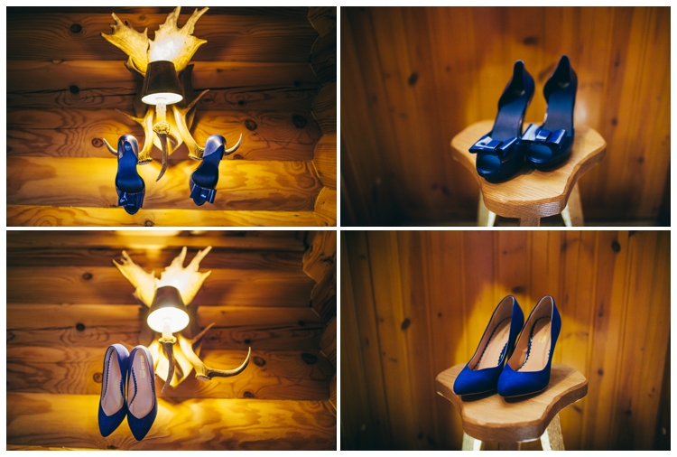 Blue Wedding Shoes