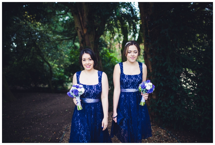 Blue Bridesmaids Dresses