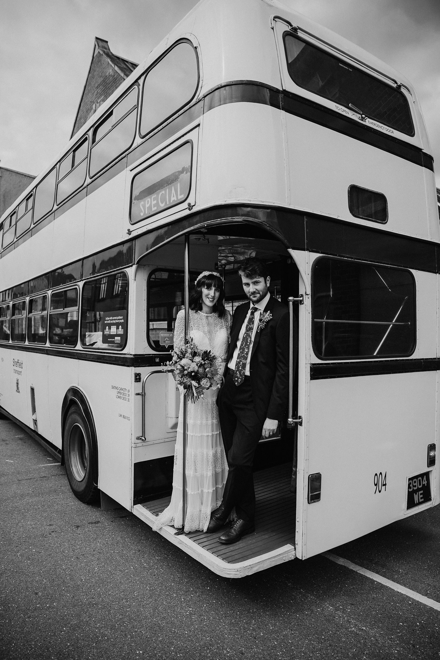 Vintage Wedding Bus