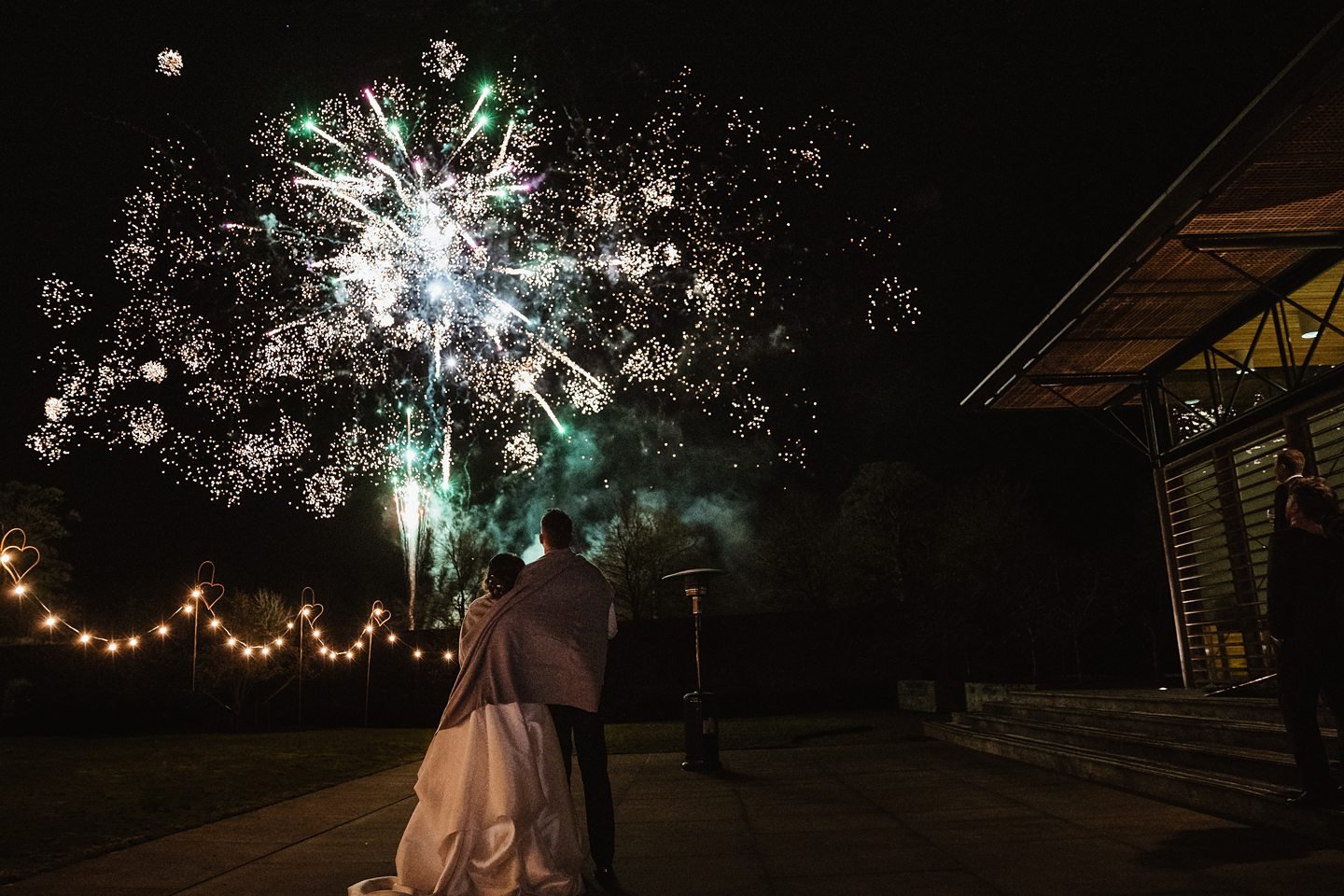 Wedding Fireworks Yorkshire