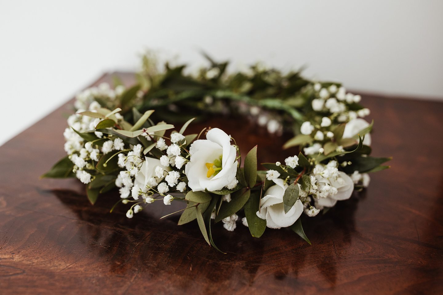 Wedding Flower Crown Yorkshire