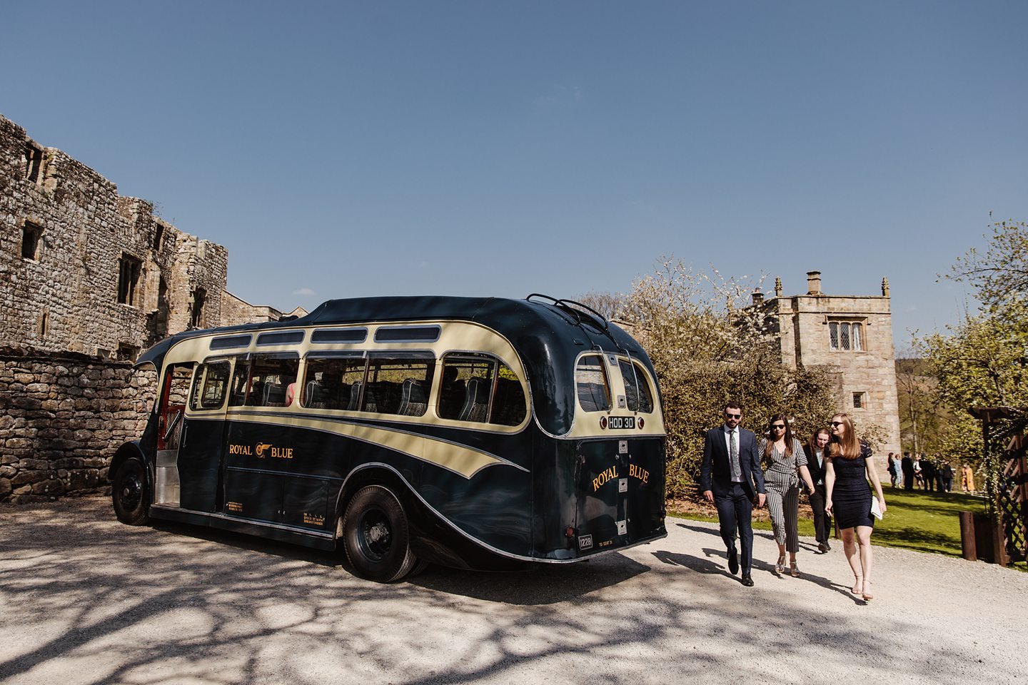 Vintage Wedding Bus Yorkshire