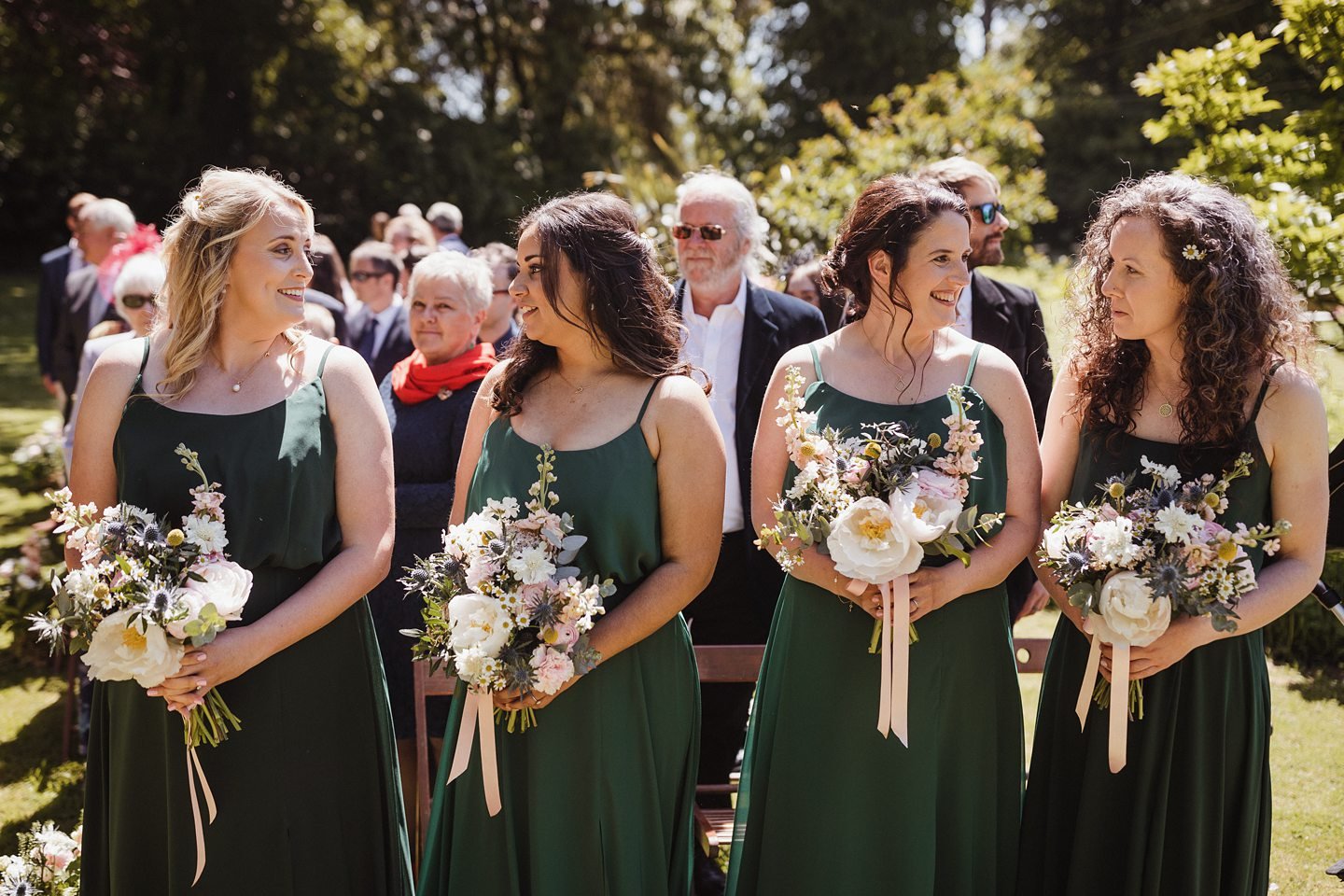 Green Bridesmaid Dresses Devon
