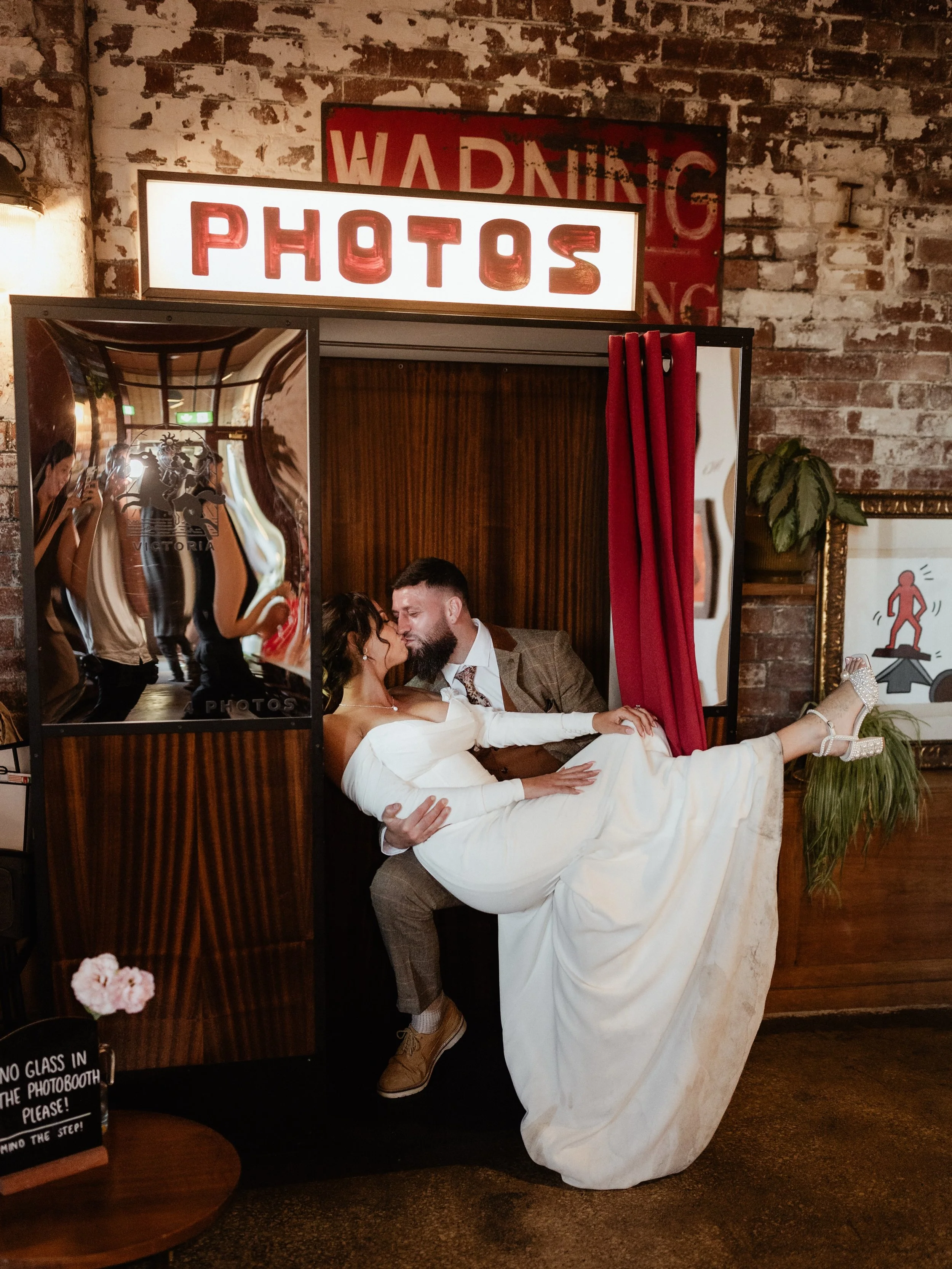 Previews from Georgia &amp; Kieran&rsquo;s recent Sheffield wedding at the very cool @events_at_victoria

//

Dress - @emilybridalwear
Flowers - @greystoneflowers
Hair - @loveisinthehairbyjenna
MUA - @amycollinsmua
Suits - @marcdarcysuits
Cake - @yor
