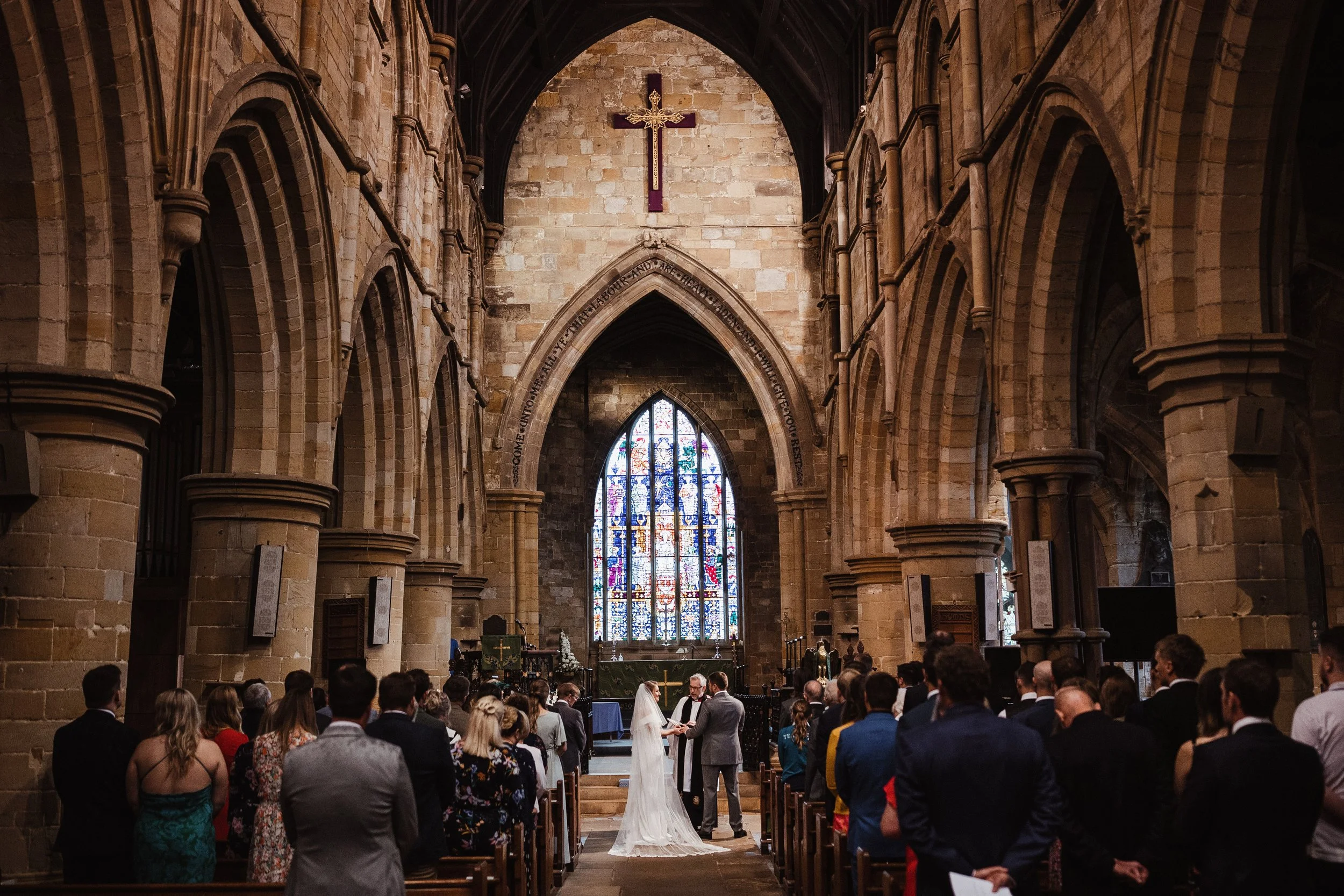 St Mary's Church Wedding Scarborough