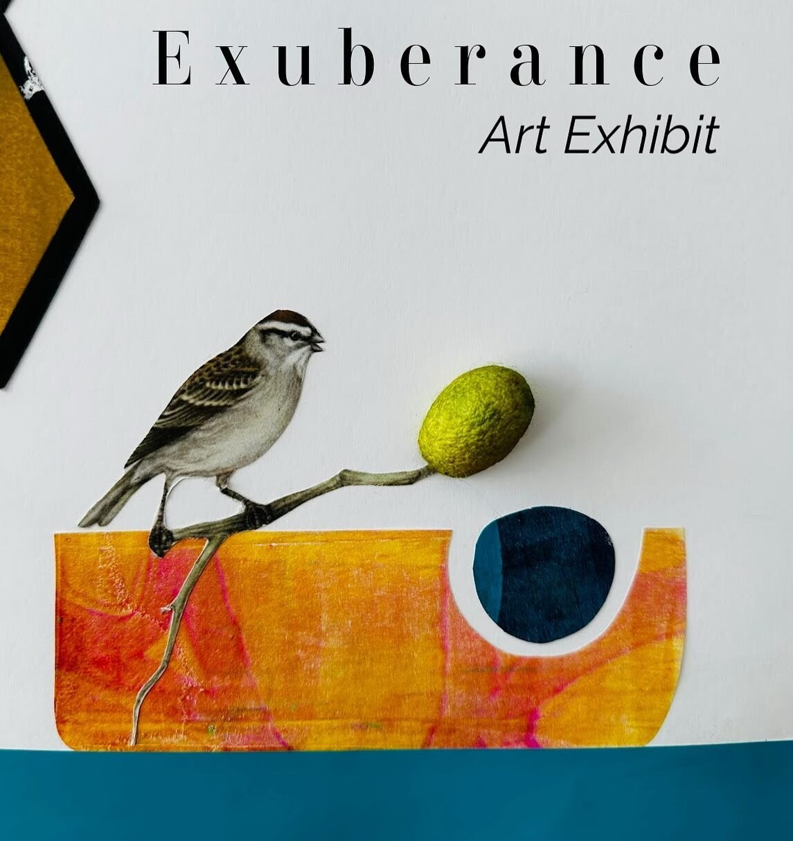 Please join us at Project B gallery @projectb_gallery on April 12 from 6-8pm for the Opening of our Art Show. 

The exhibit is a celebration of a vibrant art collaboration. Please check out my fabulous artist friends Elizabeth Cohen @elizabethcohenpo