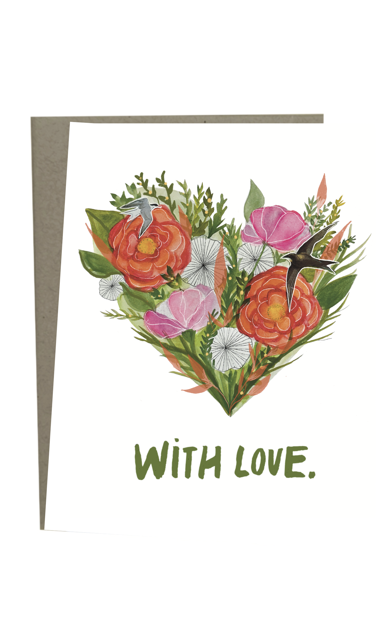 Greeting Card: Sending Love