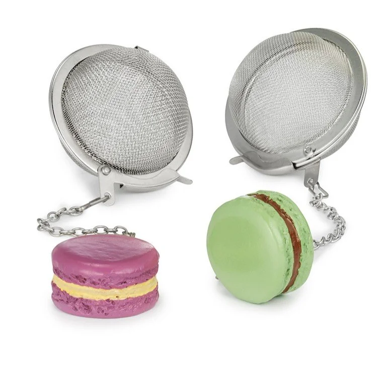 Macaron ball tea infuser