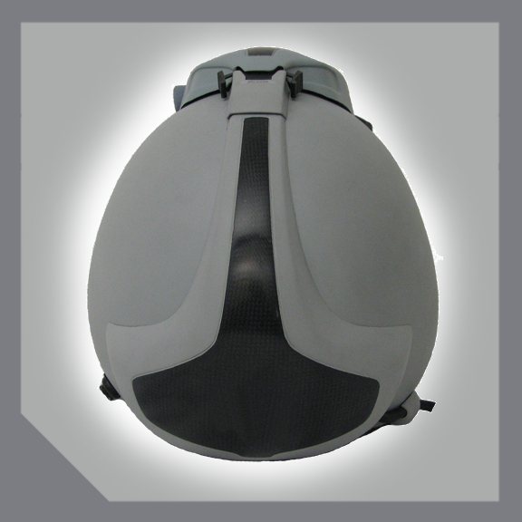 Streamlined, lightweight design for pilot comfort