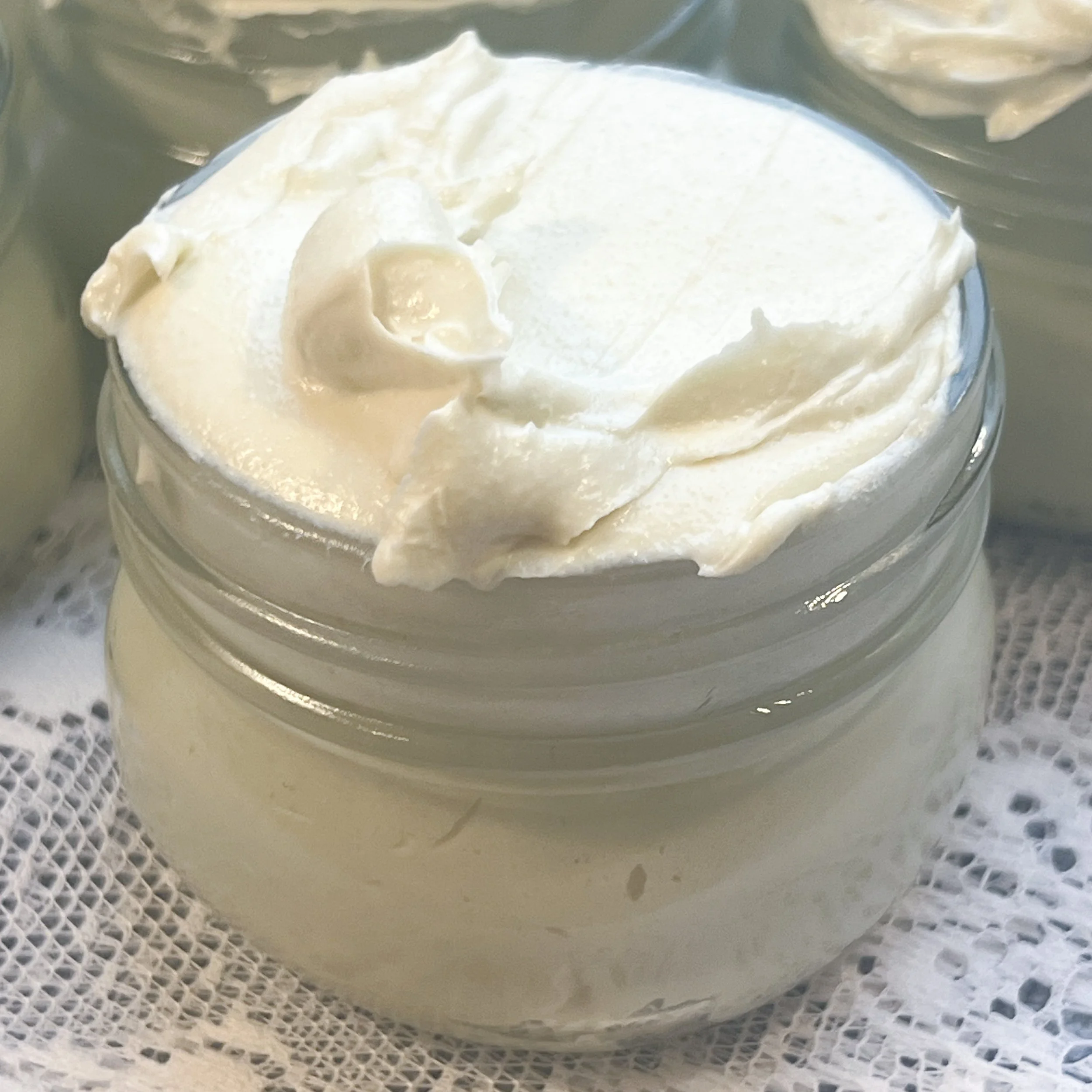 5 oz Glass Jar of Lavender Salve