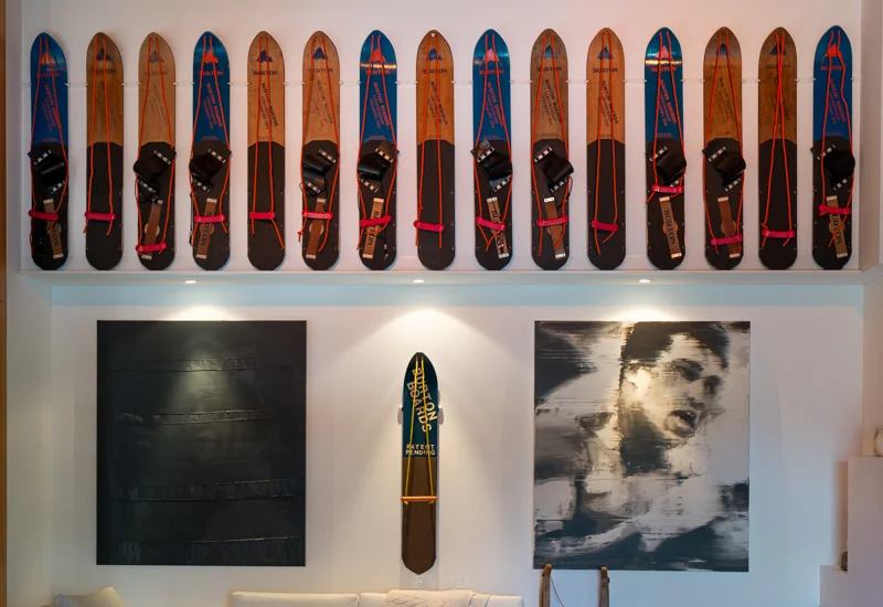 The prize of the vintage snowboard collection