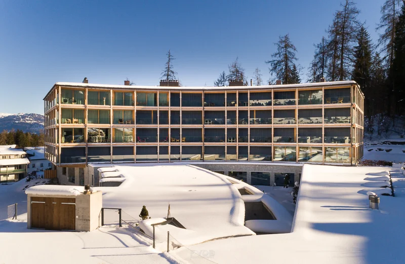 The interiors of The Mountain Suites are quite impressive too