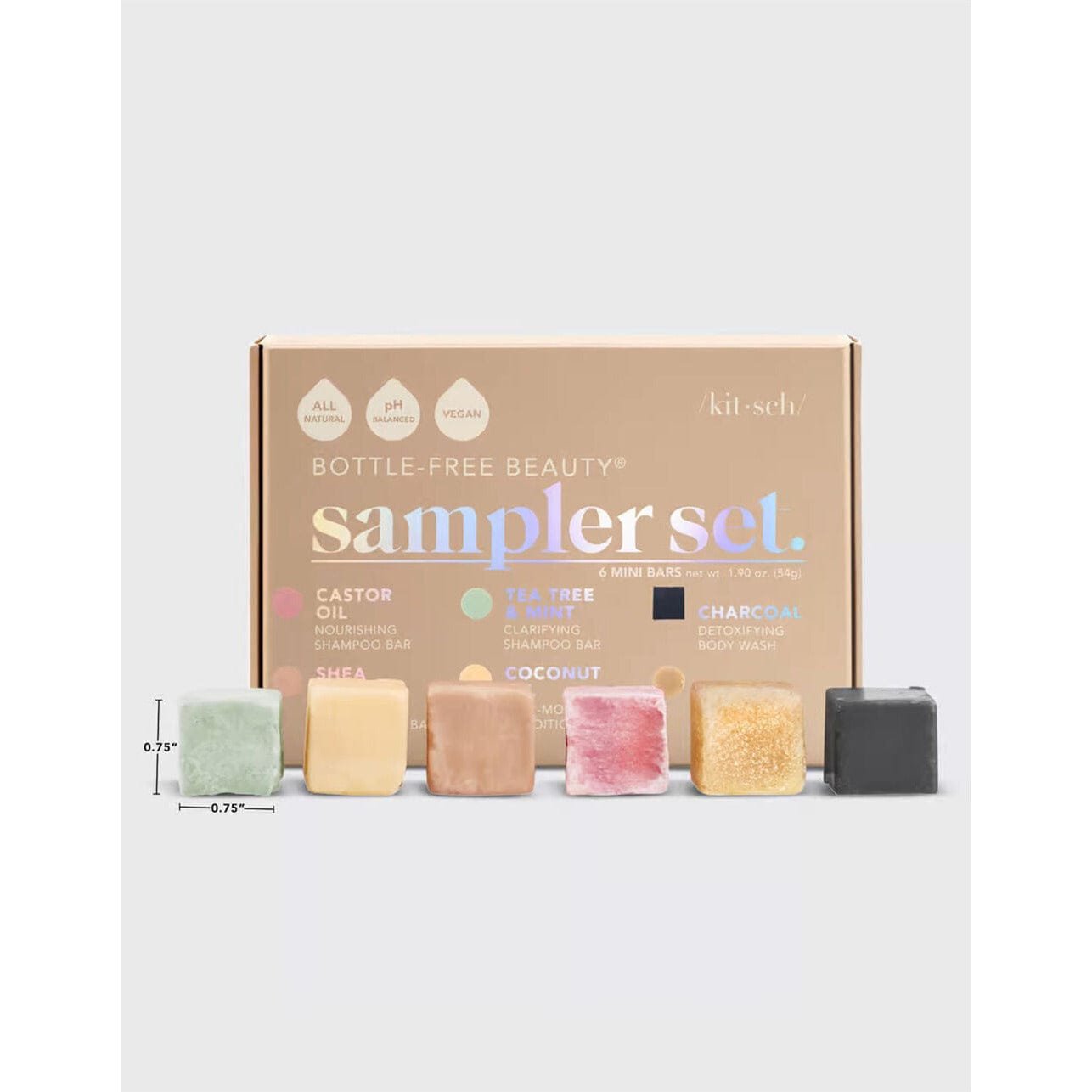 Shampoo & Body Wash 6 Piece Sampler