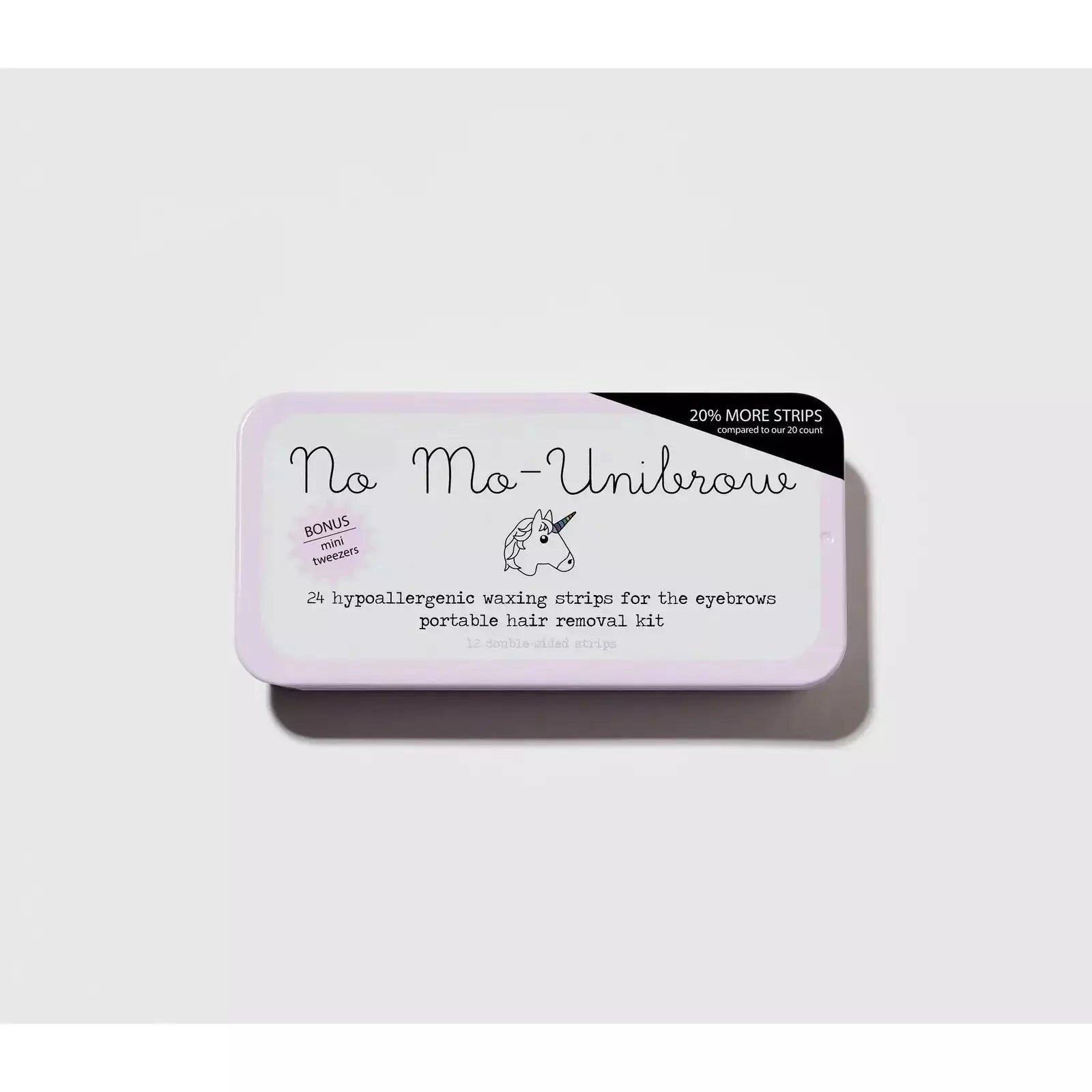 No Mo-Unibrow Portable Brow Wax Kit (24 Strips)