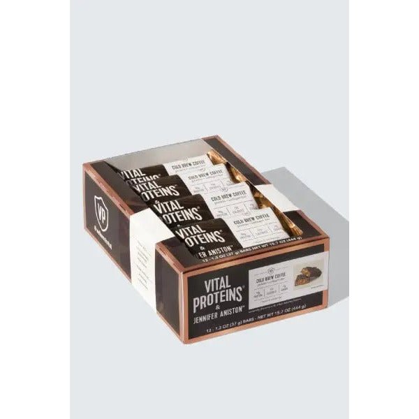 Vital Proteins & Jennifer Aniston Cold Brew Coffee Flavored Protein and Collagen Bar