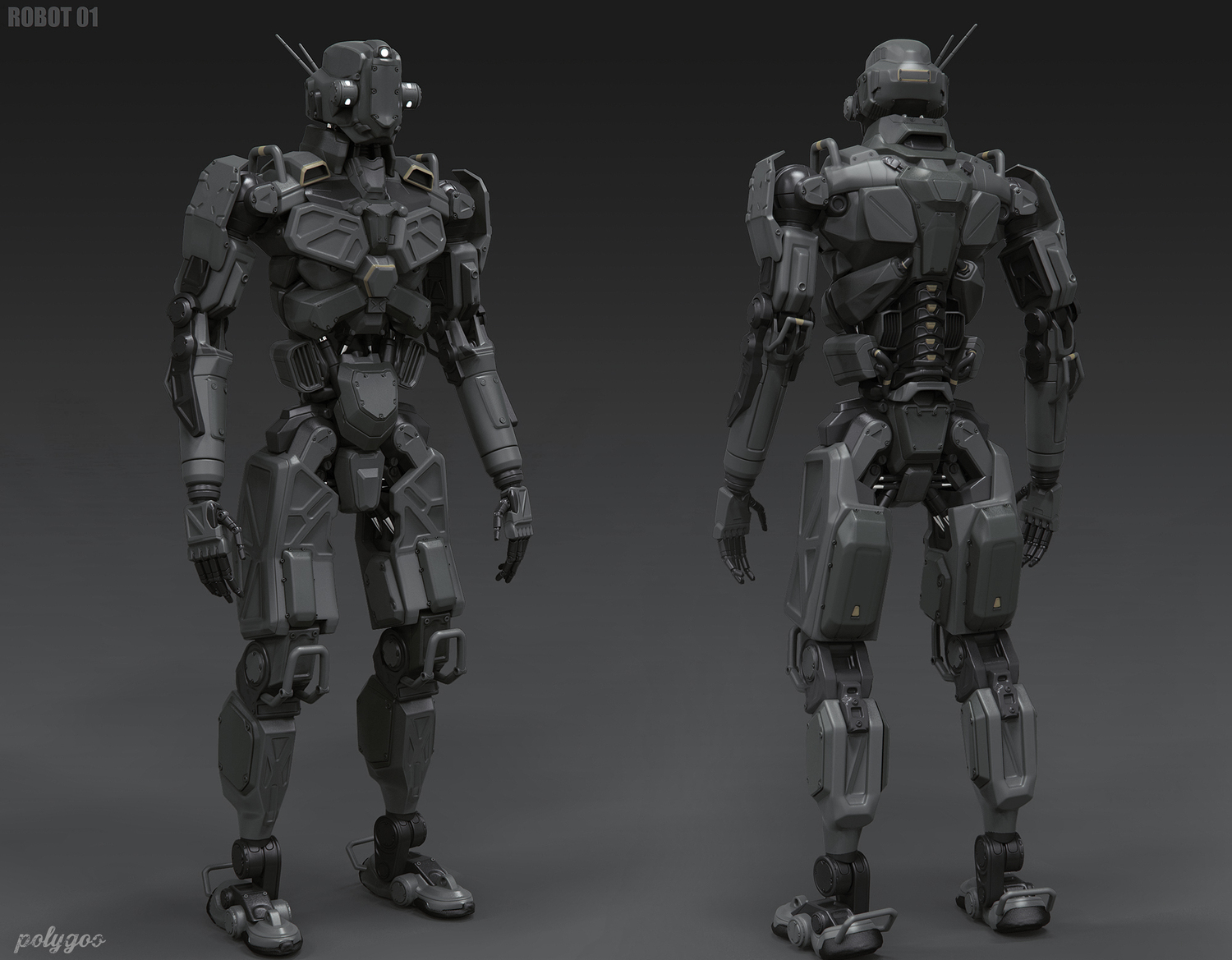 robot colored neutral pc - 10 Humanoid Robots concept art We Can't Wait to See in Real Life