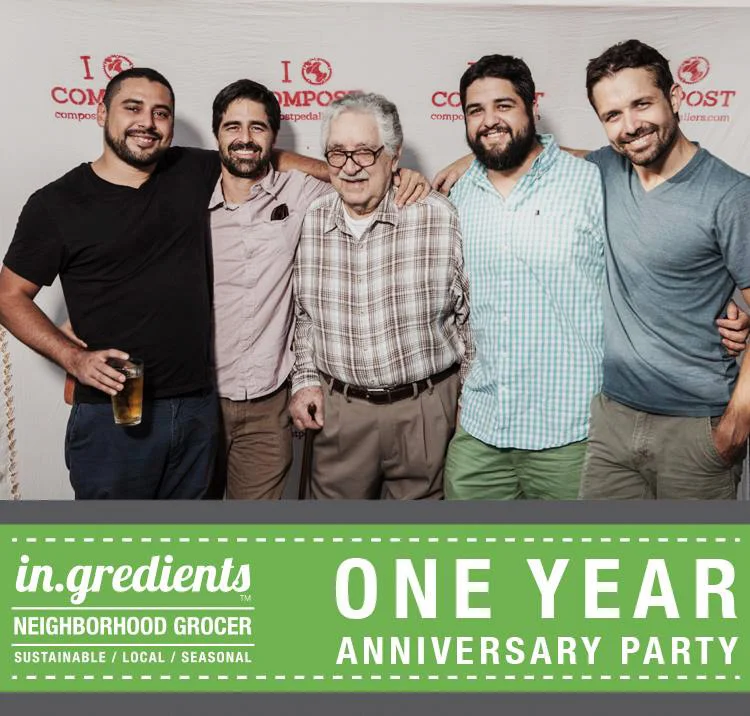 Victor, Christian, Grandpa Hector, Joseph and Patrick