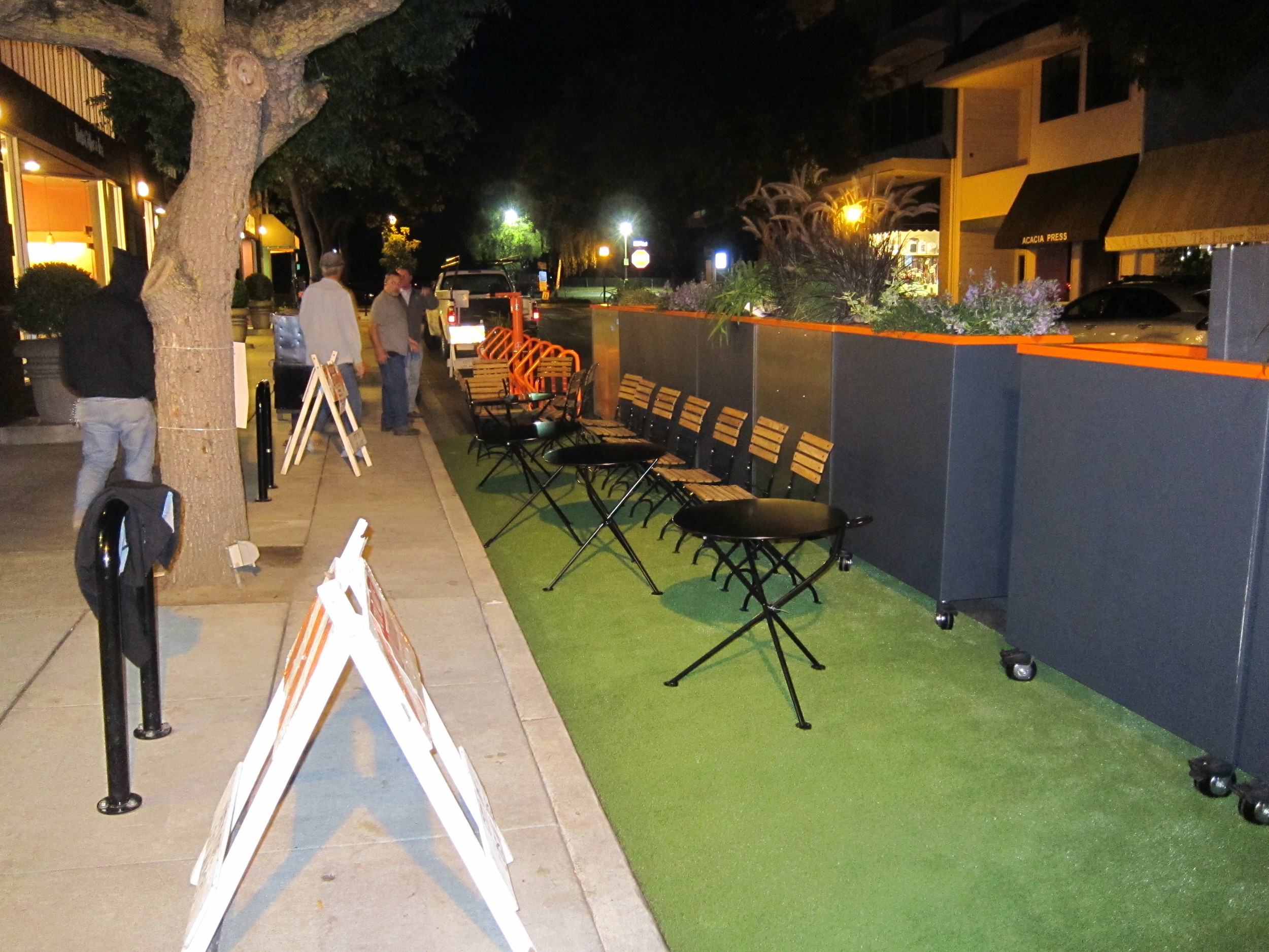 10PARKing Day 5am install.JPG