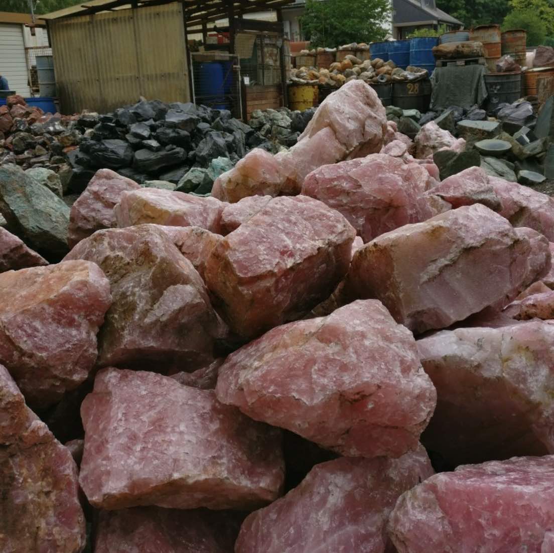 These big rocks were not the ones we’d be working on though…