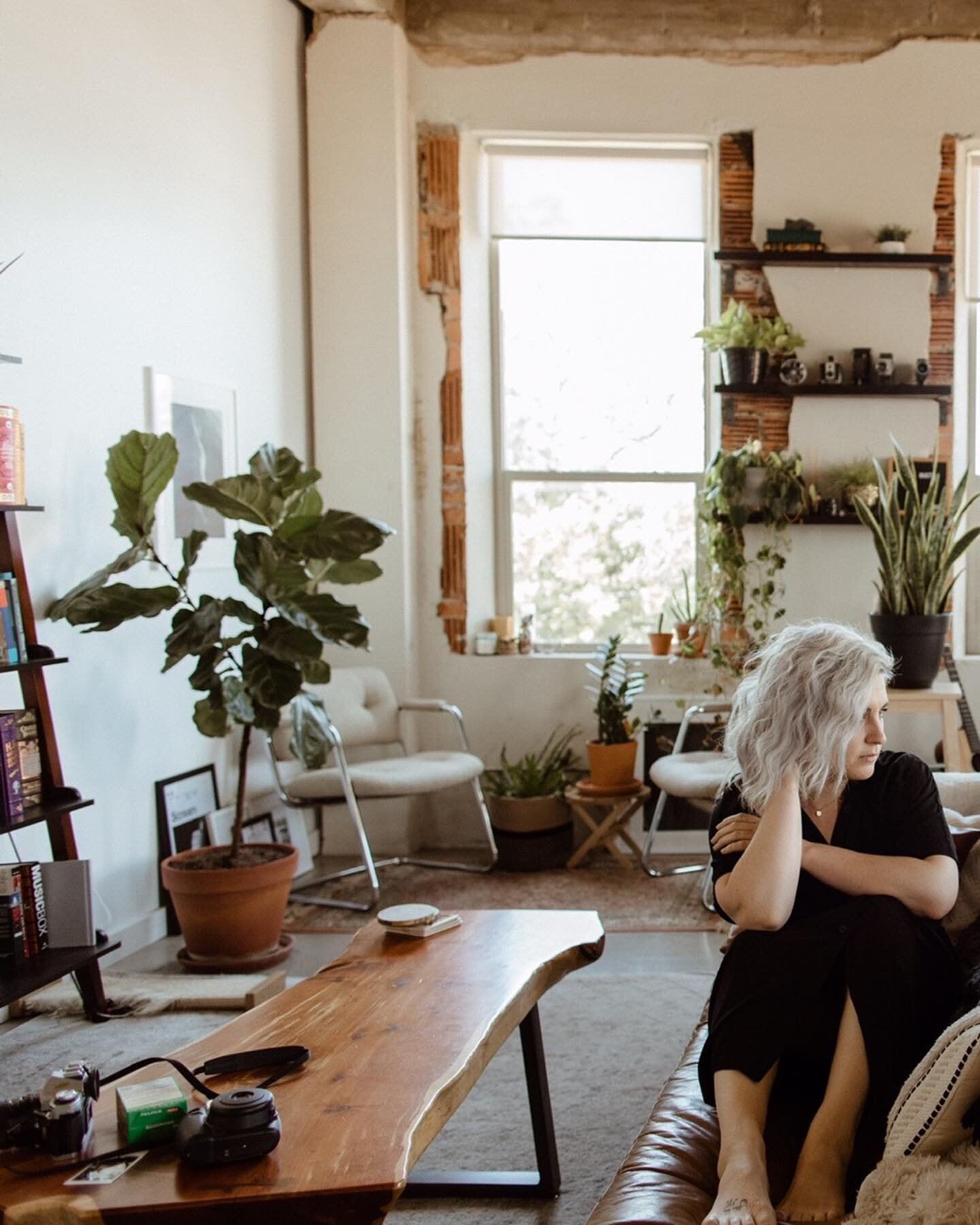 nearly two years ago i entered a season of transition . the majority of the plants in these images have died due to icepocalypces or neglect , and in a way the woman here has died too . i took these photos to remember one of my favorite homes and im 