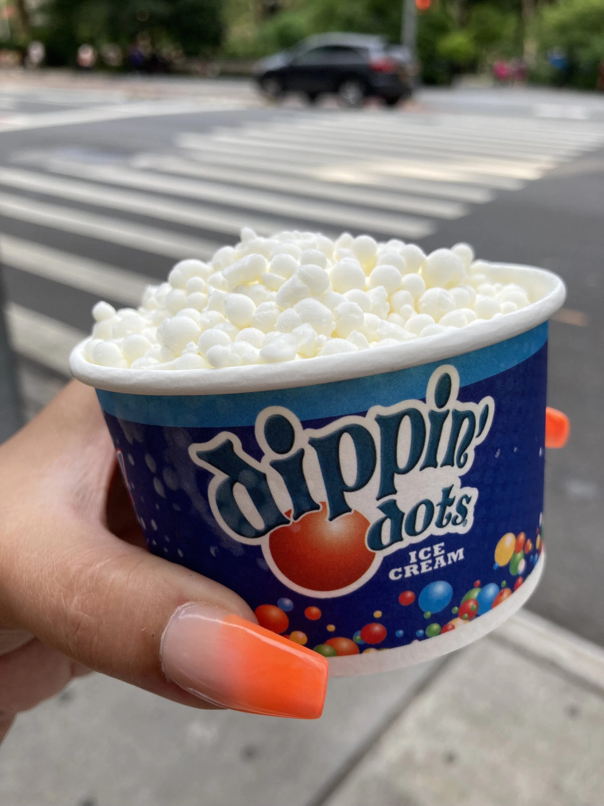 Dippin’ Dots in Flatiron, NYC