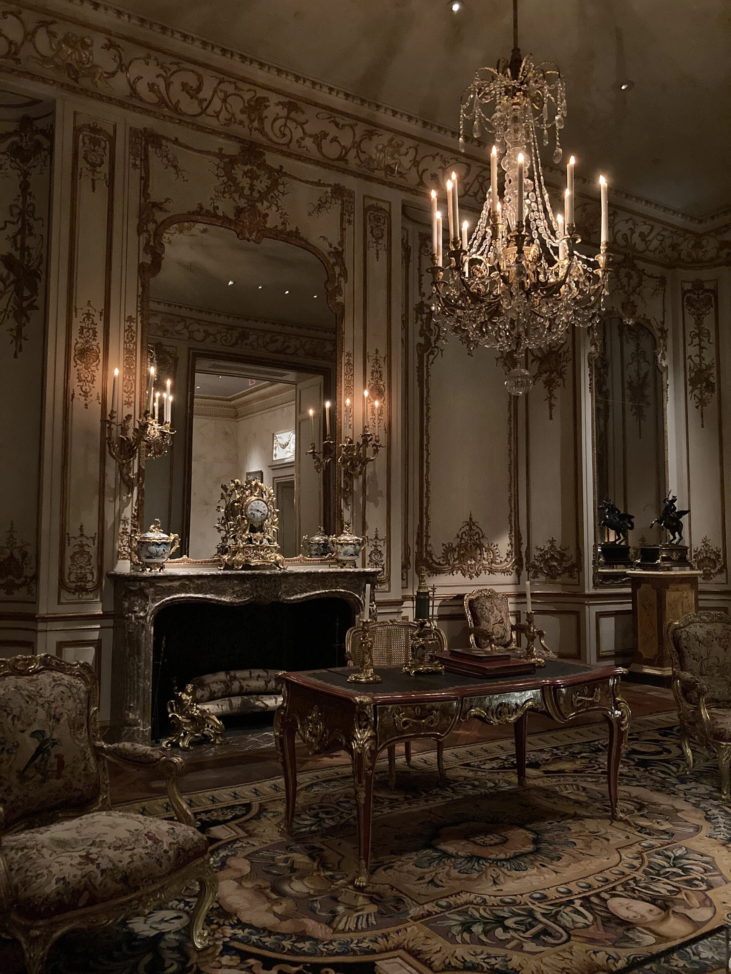 The French decorative arts wing, The Met