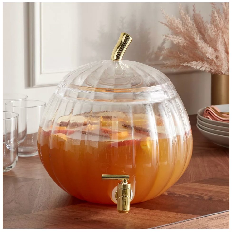 Pumpkin Drink Dispenser