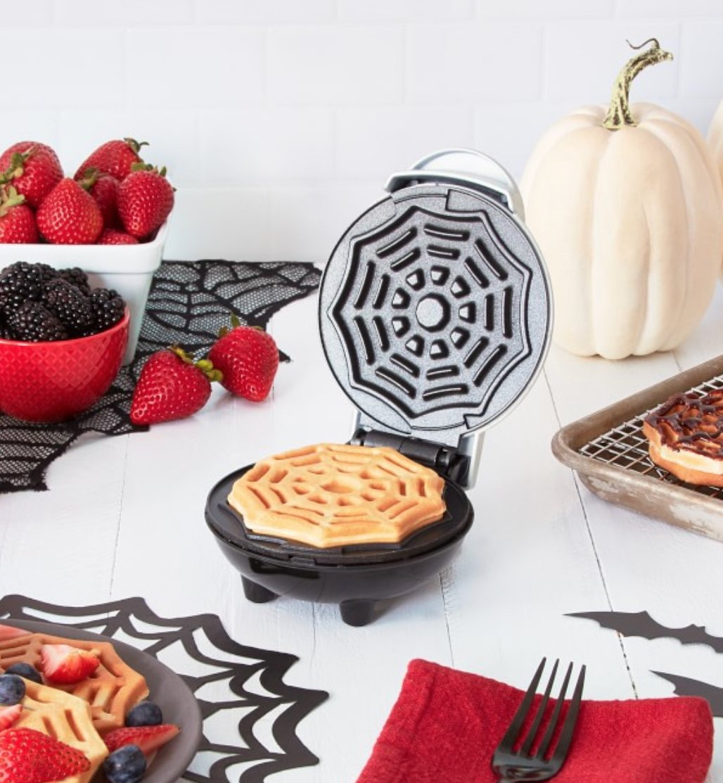 Spider Web Mini Waffle Maker