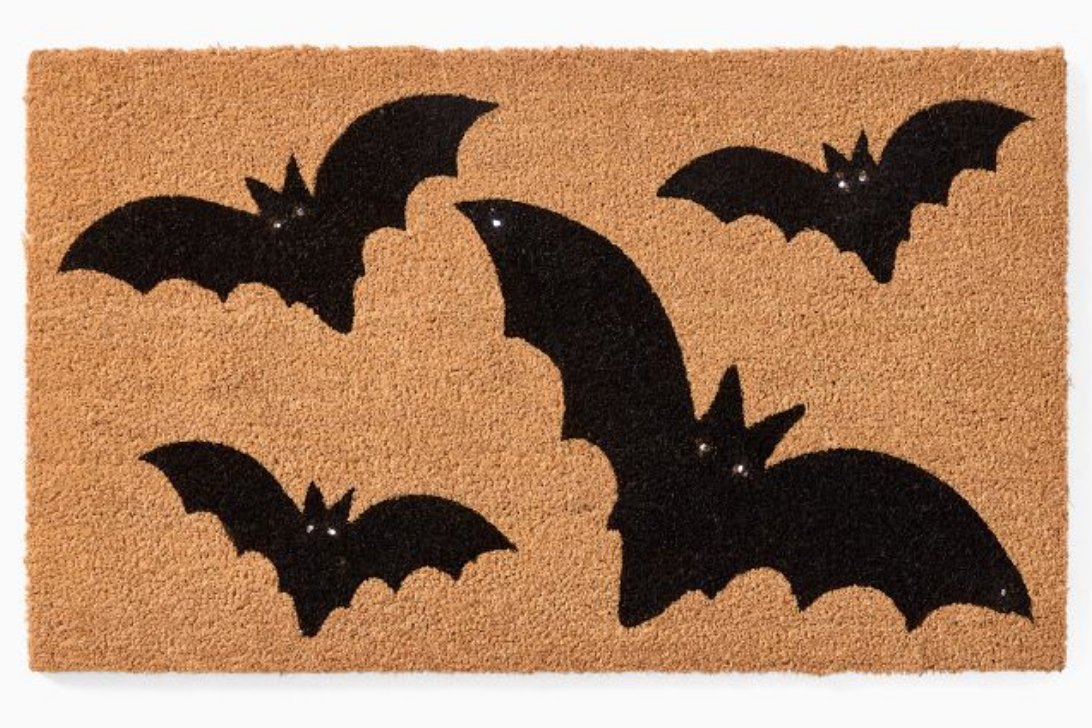 Light-Up Bats Doormat