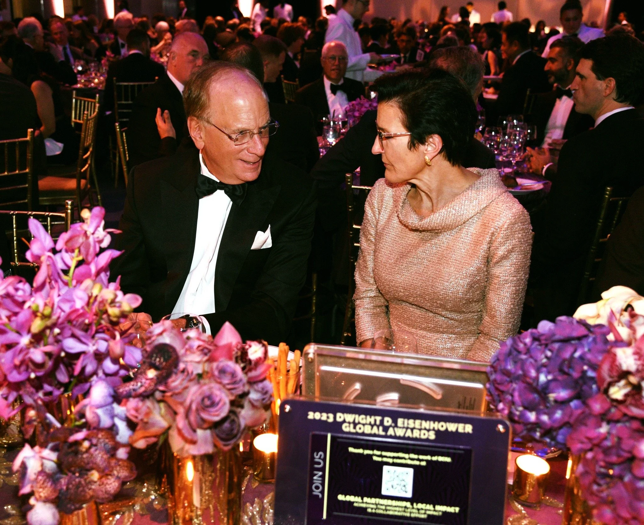 Two icons. One conversation. Endless inspiration.✨

#honorees #eventplanner #gala #fundraiser #nyc #nonprofit #benefit #florals #speaker #larryfink #janefraser