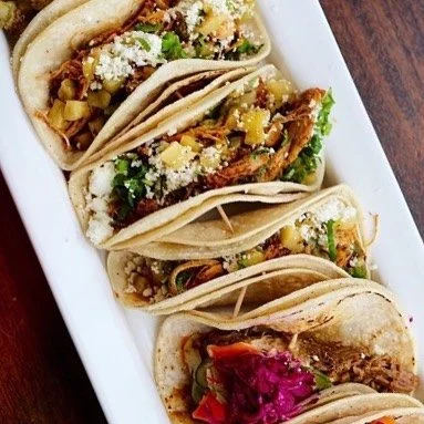 Finally - a use for the taco emoji! 🌮 Happy Taco Tuesday and National Taco Day! #tacos #nationaltacoday #tacotuesday #carnitas #pulledpork #eeeeeats #nyc #getinmybelly