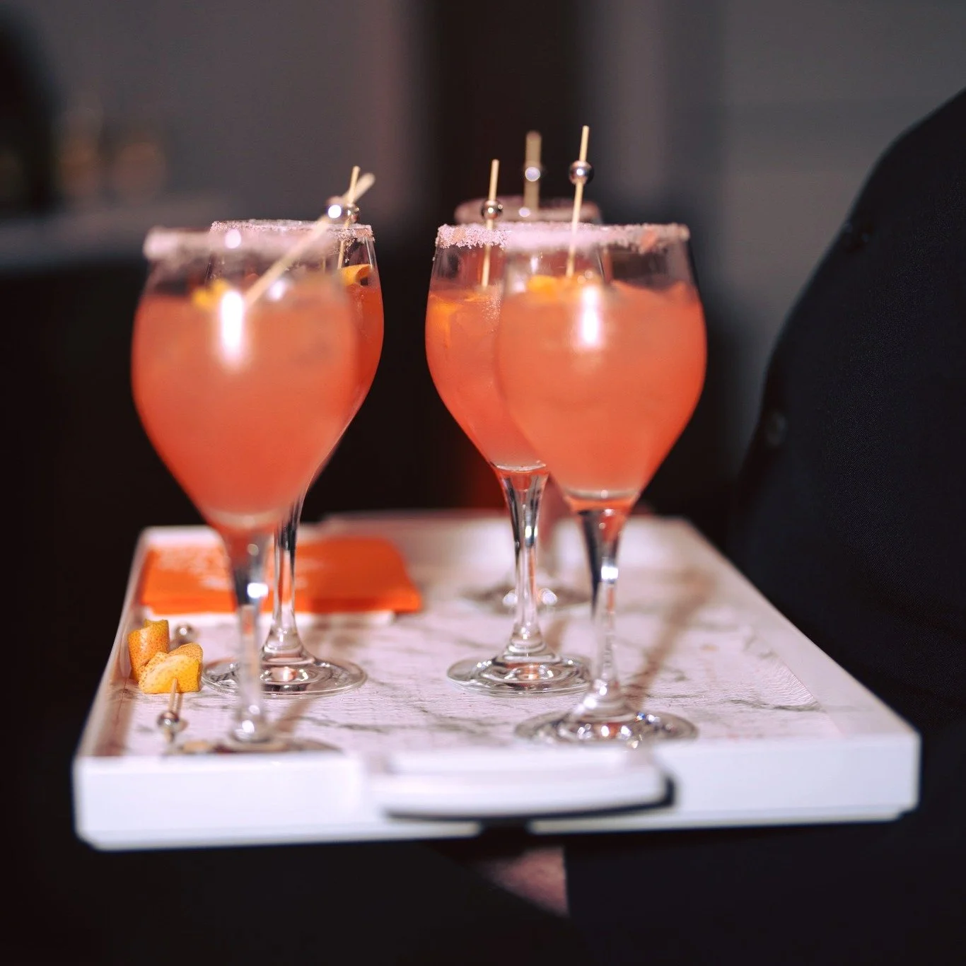 Paloma with an Aperol twist 🍊✨

#eventplanner #cocktails #mixology #aperolspritz #paloma