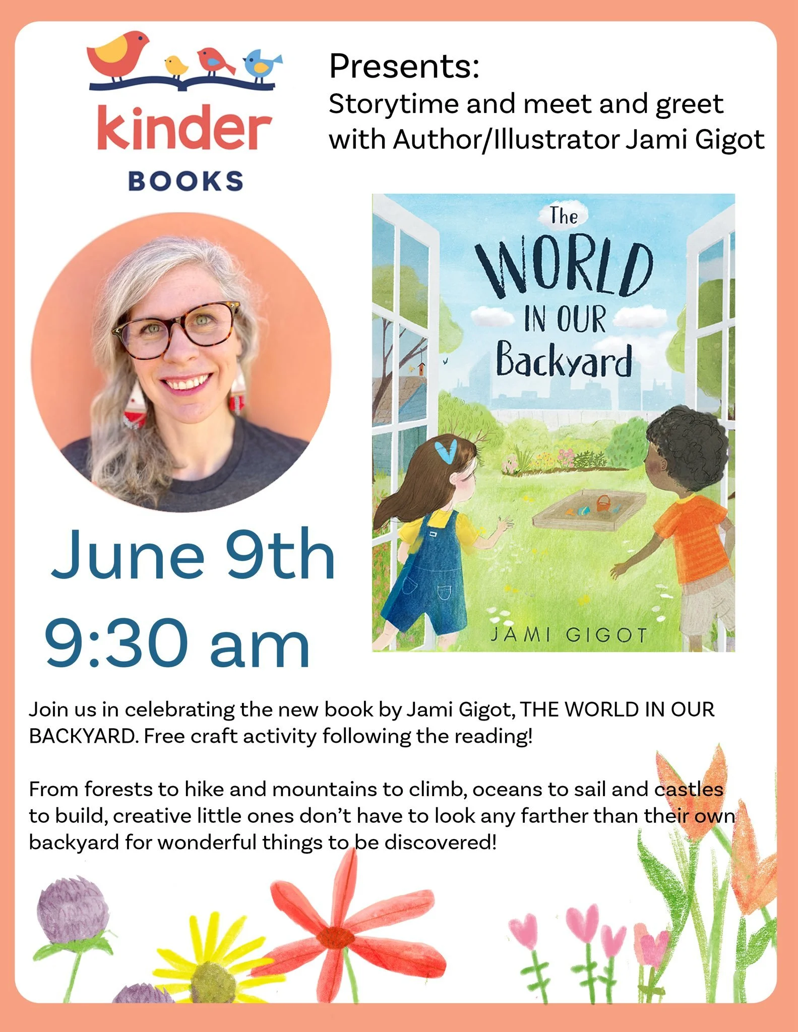 Kinderbooks - Author Reading and Meet &amp; Greet