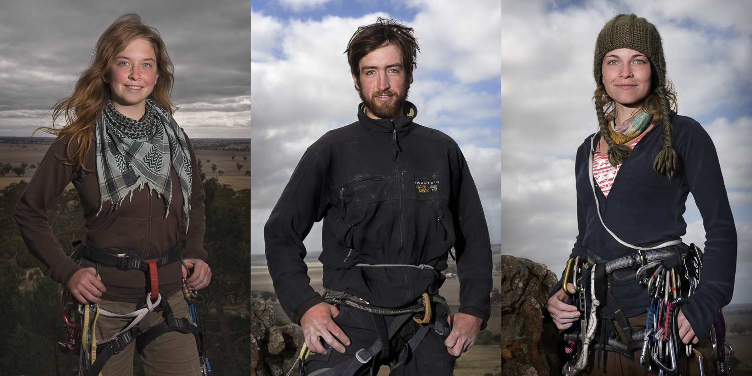 Rock Climbers Mount Arapiles