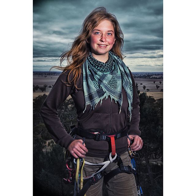 On location, Mount Arapiles Aus