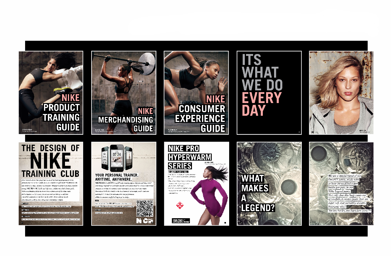 GRAPHIC DESIGN + PRODUCTION Design of LFL 3-book set using existing seasonal brand guide and assets. Typography + Template + Layout Design + Adobe InDesign + Illustrator • • •