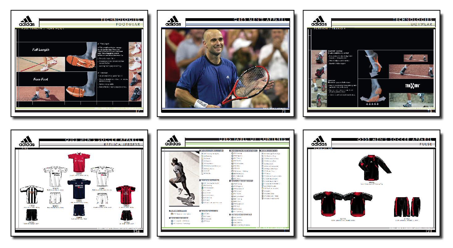VISUAL DESIGN + PRODUCTION Organized and designed quarterly retail toolbox guides using existing assets. Hired and trained freelance help as needed. Organization + Typography + Template Design + Production QuarkXpress + Excel + PhotoShop • • •