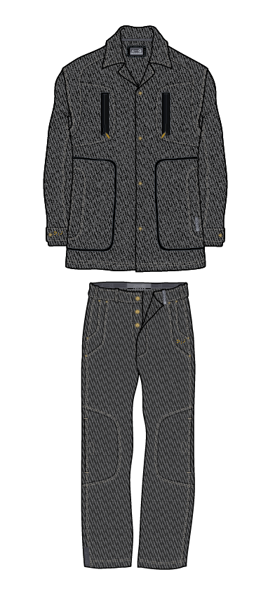 APPAREL + ACCESSORY ILLUSTRATION Texture Creation + PhotoShop + Adobe Illustrator • • •