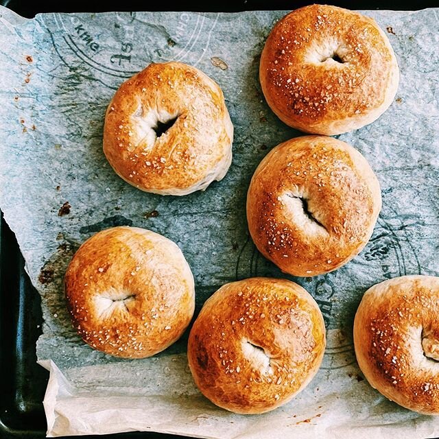 My love letter to New York. They&rsquo;re bagels I case you couldn&rsquo;t tell. I don&rsquo;t know where the holes went. Thanks for the inspo @amydoublel and the recipe @kamrantsg  #f52community