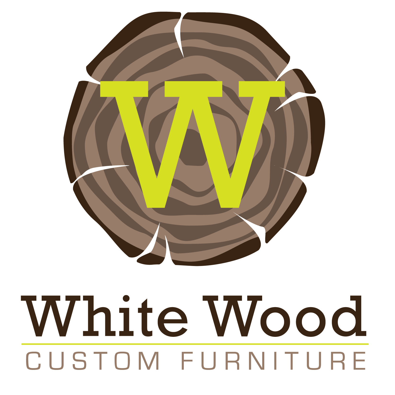 White WoodLogo &amp; Sell Sheets designed for White Wood, a company that makes custom furniture out of trees that survived the Ice Age.Kutztown University