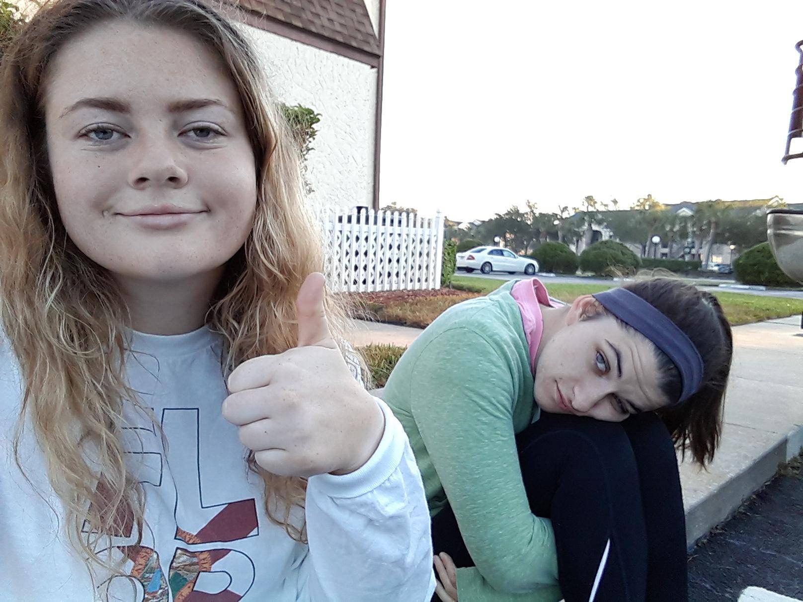 Sister Allgaier's little stupidity moment (I locked myself out)