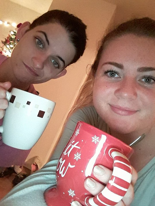 Hot chocolate for my 12 year old self and herbal tea for my mature companion