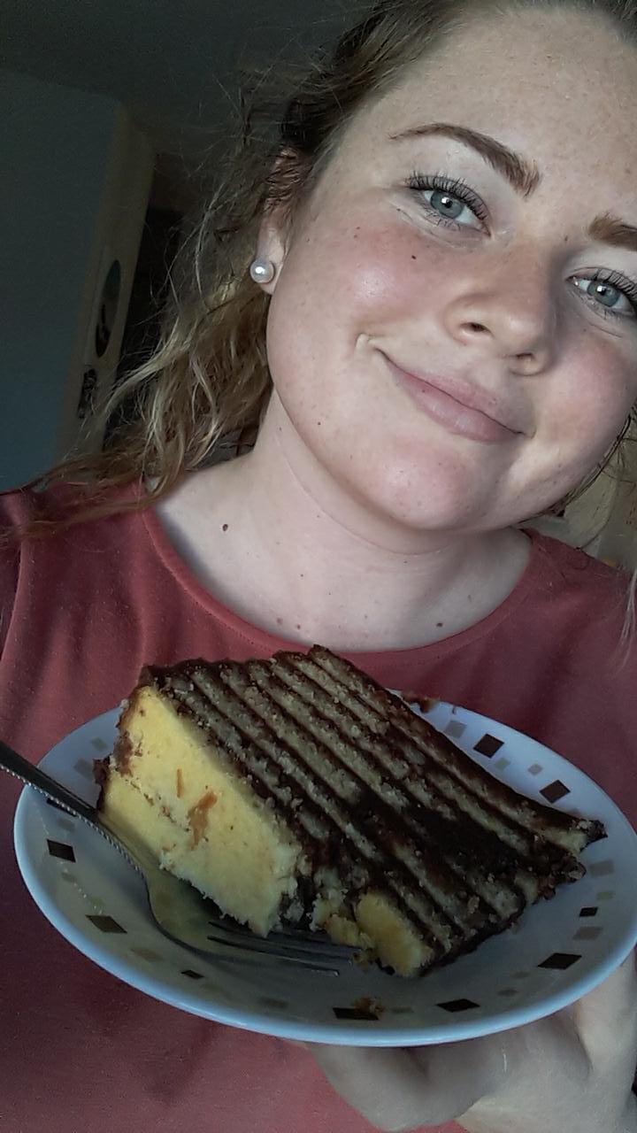 Miss Sarah made us a GIAGANTIC cake