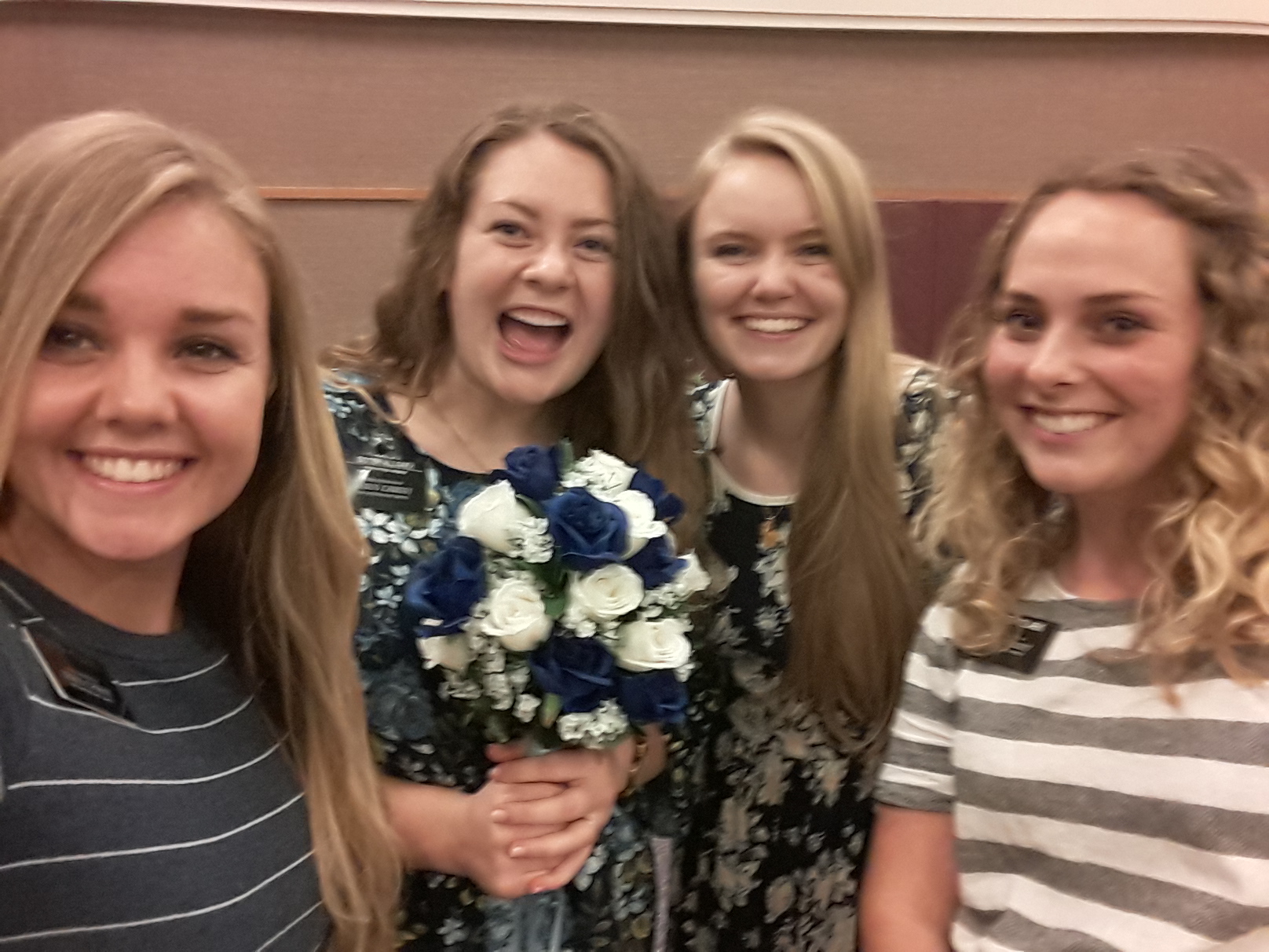 I also got the bouquet ✔