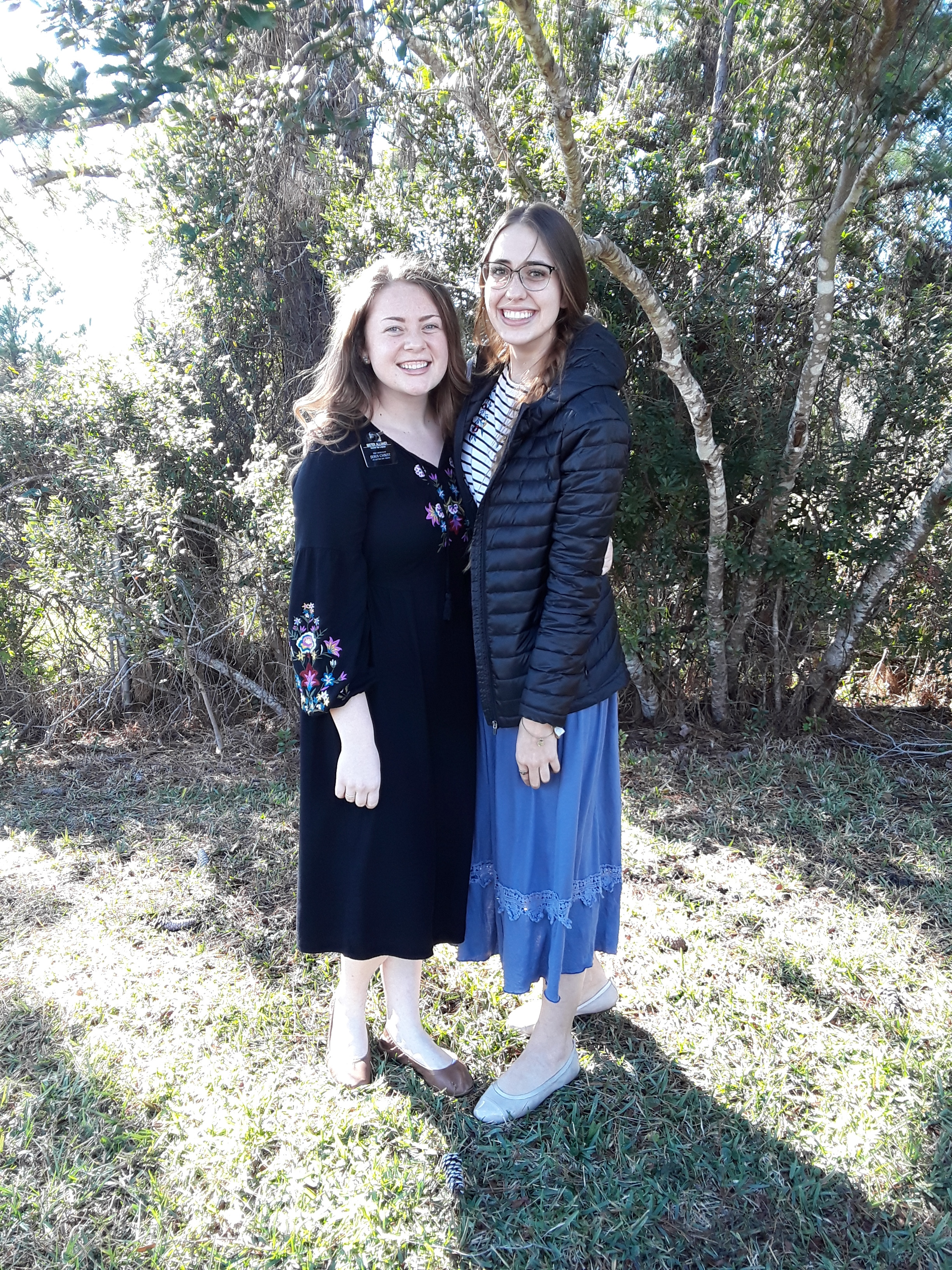 Sister Daniels and I made it full circle